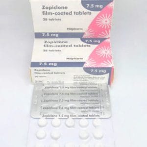 Zopiclone 7.5mg Milpharm