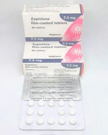 Zopiclone 7.5mg Milpharm